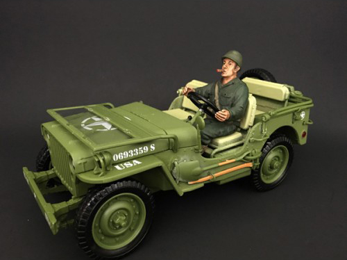 US Army WWII Figure IV For 118 Scale Models by American Diorama