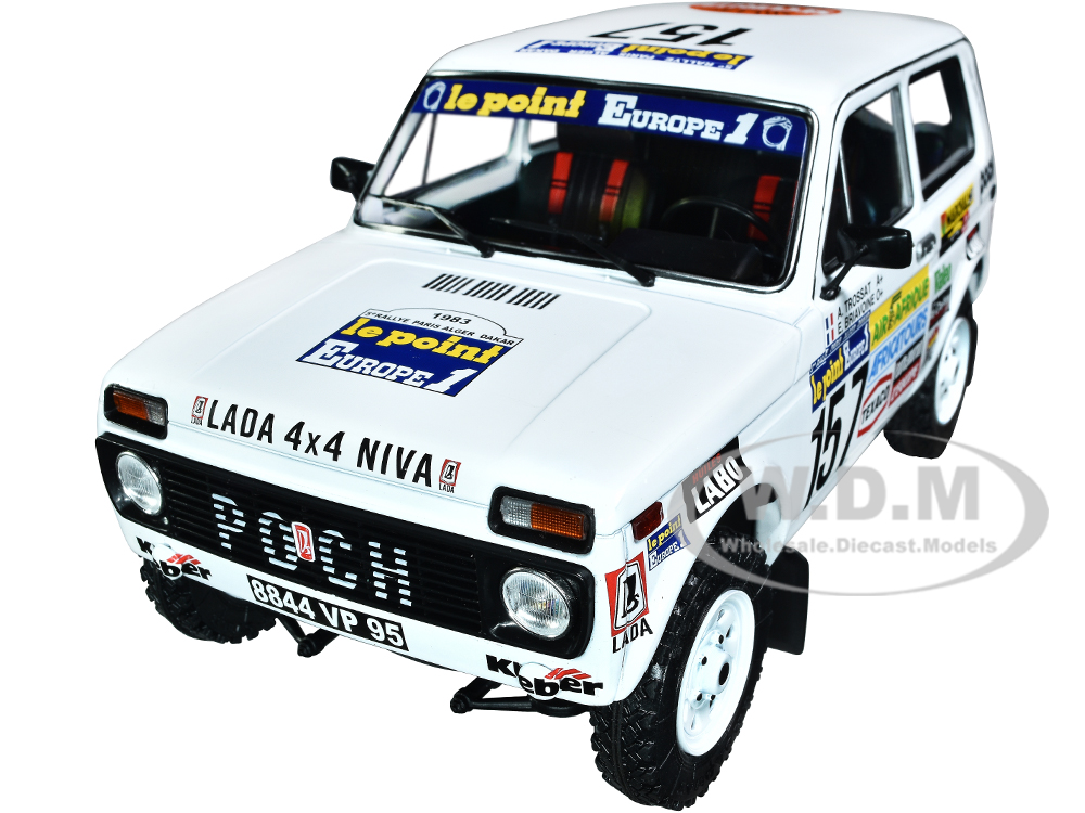 Lada Niva 157 Andre Trossat - Jean-Claude Briavoine 2nd Place 