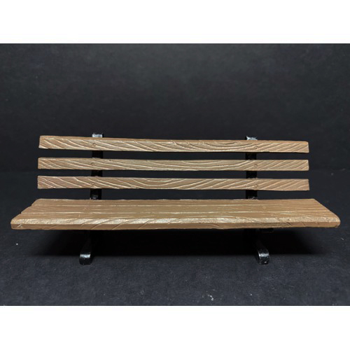 Image of Park Bench 2 piece Accessory Set for 1/18 Scale Models by American Diorama