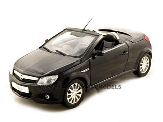 Opel Tigra Convertible Black 1/18 Diecast Car Model By Norev