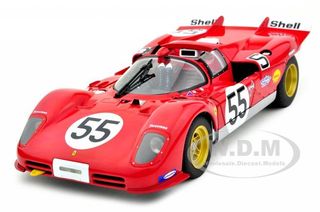 Ferrari 512 S #55 1970 Nurburgring Elite Edition Diecast Car Model 1/18 by Hot Wheels