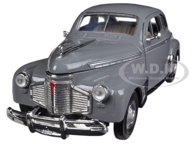 1941 Chevy Special Deluxe 5-passenger Coupe Grey 1/32 Diecast Model Car By New Ray