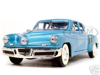 1948 Tucker Torpedo Blue 1/18 Diecast Model Car By Road Signature