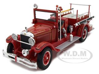 1928 Studebaker Fire Engine Red 1/32 Diecast Model by Signature Models