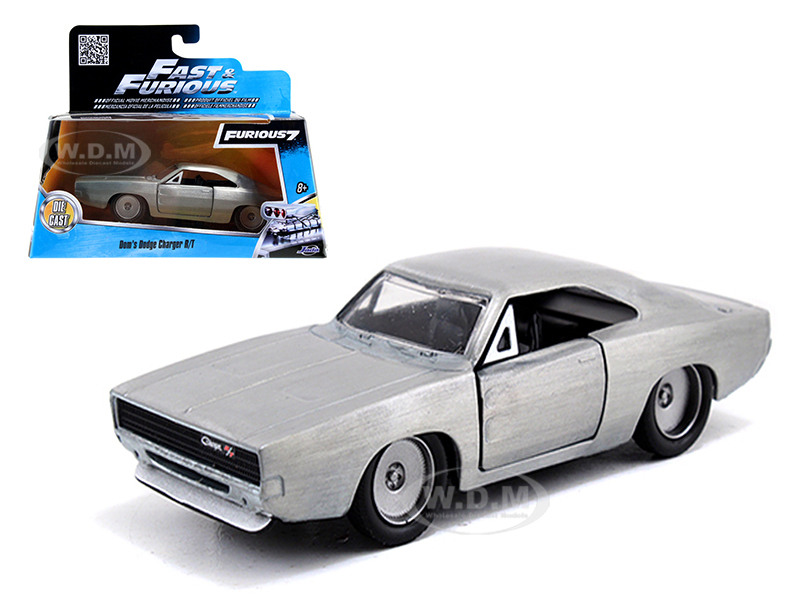 Doms Dodge Charger R/t Bare Metal "fast & Furious 7" Movie 1/32 Diecast Model Car By Jada