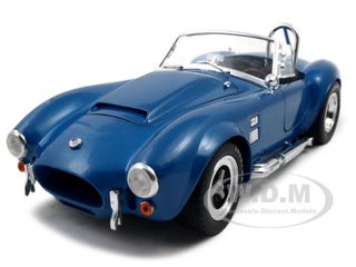 1966 Shelby Cobra Super Snake Blue 1/18 Diecast Model Car by Shelby Collectibles