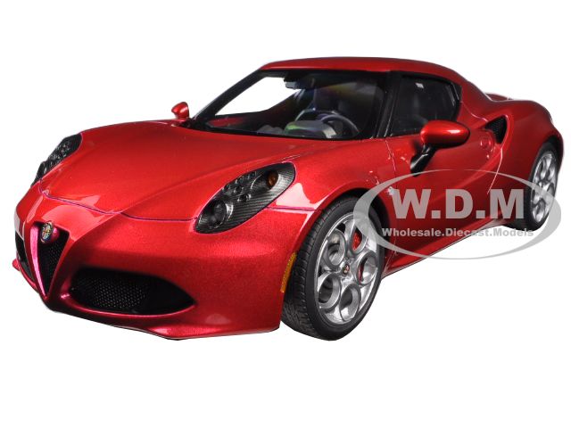 Alfa Romeo 4C Competition Red 1/18 Model Car by Autoart