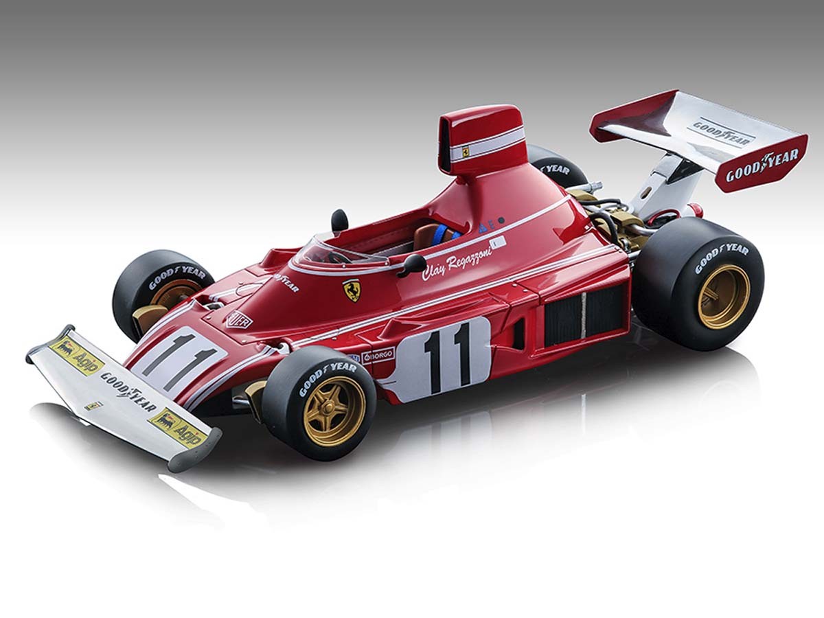 Ferrari 312 B3 11 Clay Regazzoni Formula 1 German Gp (1974) "mythos Series" Limited Edition To 180 Pieces Worldwide 1/18 Model Car By Tecnomodel