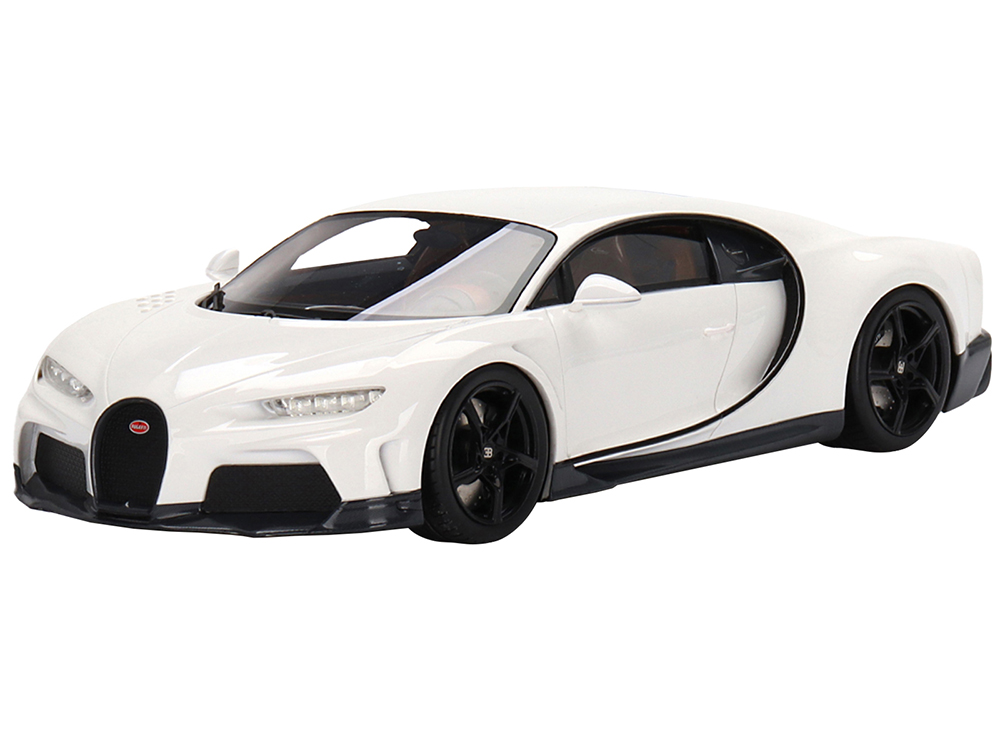 Bugatti Chiron Super Sport White 1/18 Model Car by Top Speed