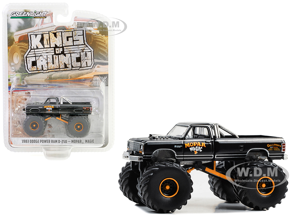 1983 Dodge Power Ram D-250 Monster Truck Black 