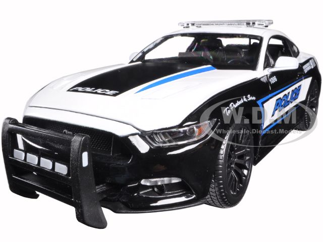2015 Ford Mustang Gt 5.0 Police 1/18 Diecast Model Car By Maisto