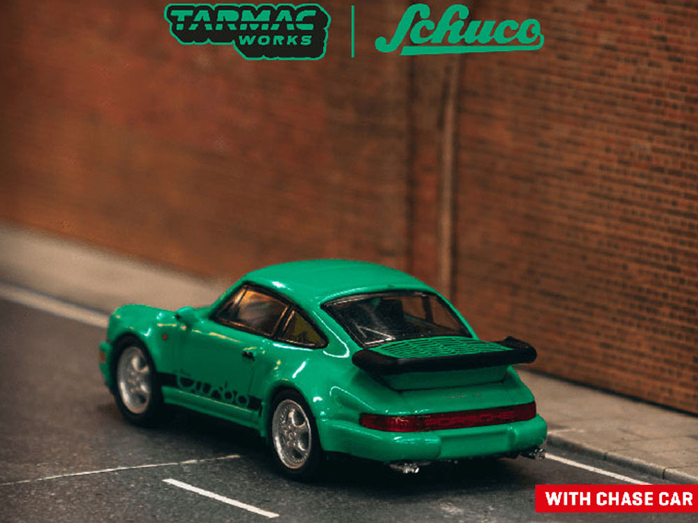 Porsche 911 Turbo Green 