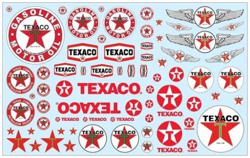 Image of AMT Texaco Trucking Decals for 1/25 Scale Models by AMT