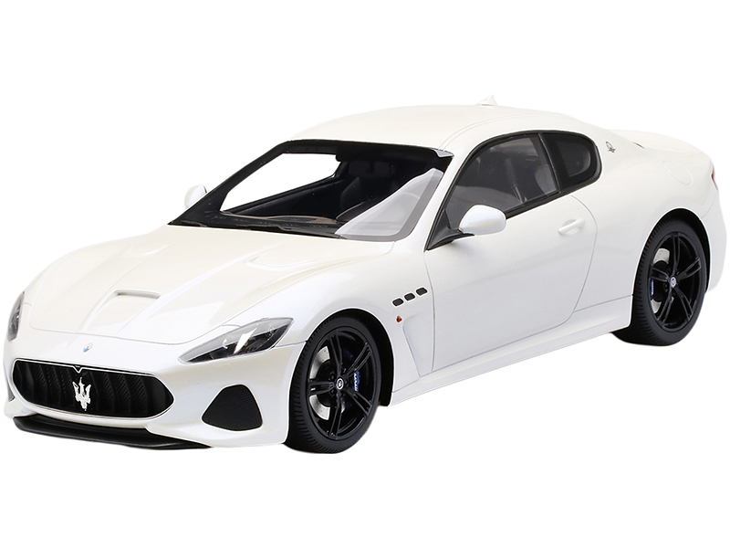 Image of Maserati GranTurismo Bianco Birdcage White 1/18 Model Car by Top Speed