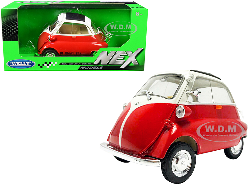 BMW Isetta Red and White 