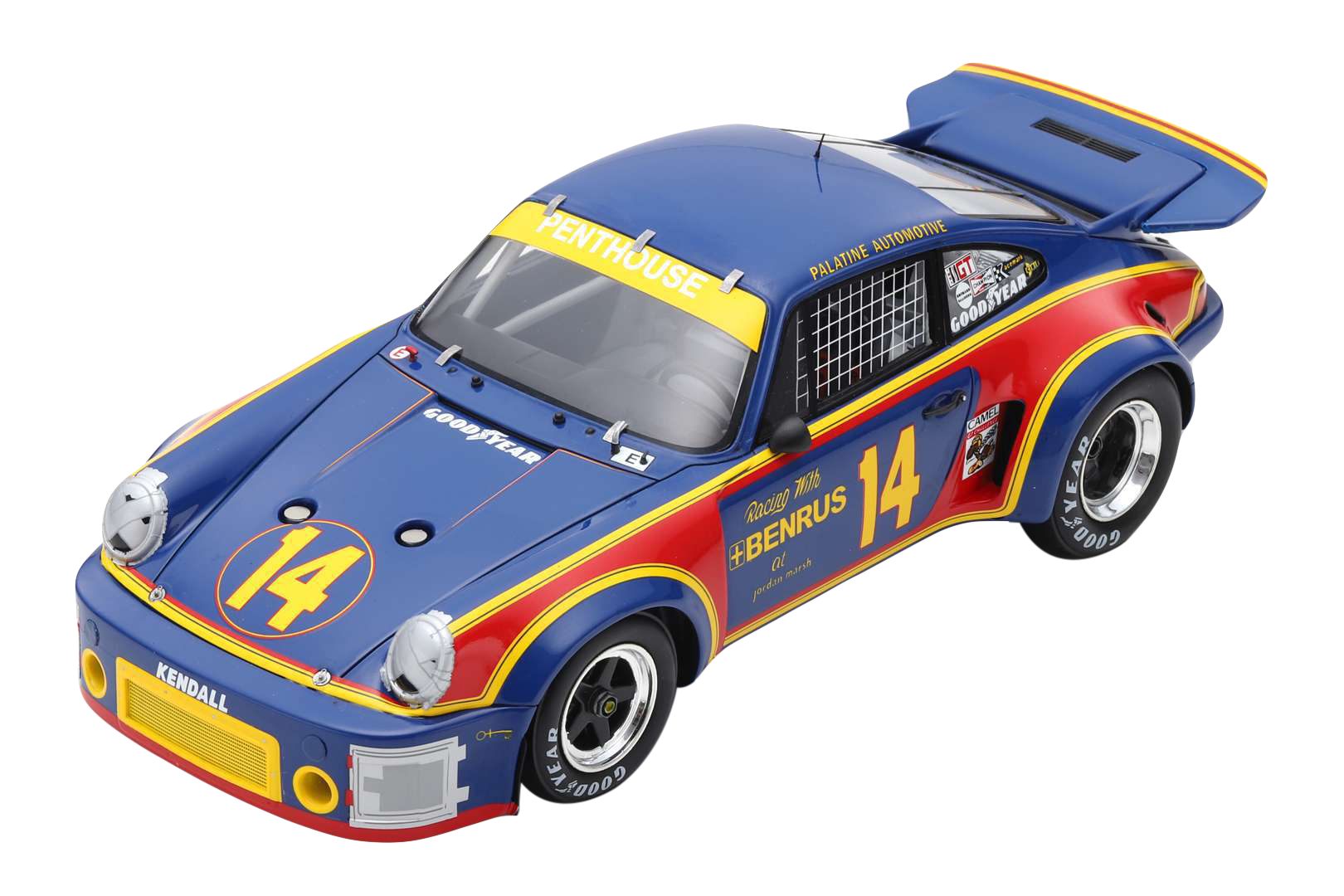 Porsche 911 Carrera Rsr 3.0 14 A. Holbert / M. Keyser Winners Sebring 12h (1976) 1/18 Model Car By Spark