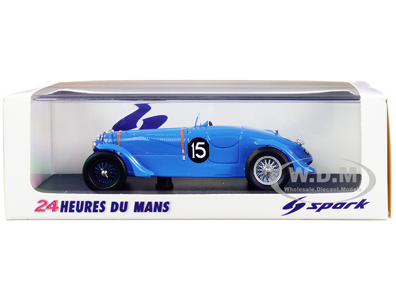 Delahaye 135S 15 Jean Tremoulet - Eugene Chaboud Winner 24 Hours of Le Mans (1938) 1/43 Model Car by Spark