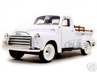 1950 GMC Pickup White 1/18 Diecast Model by Road Signature