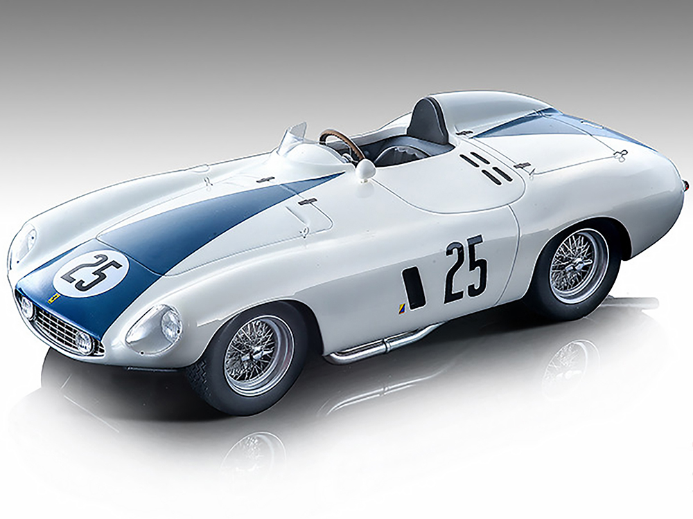 Ferrari 750 Monza 25 Phil Hill - Carroll Shelby 2nd Place 12 Hours of Sebring (1955) Limited Edition to 110 pieces Worldwide 1/18 Model Car by Tecnom