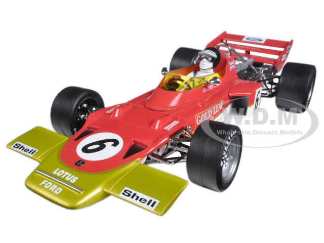 Lotus 72C #6 Jochen Rindt 1970 France Grand Prix Winner Limited Edition to 3000pcs 1/18 Diecast Model Car by Quartzo