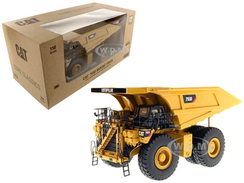 Image of CAT Caterpillar 793D Mining Truck with Operator "Core Classics Series" 1/50 Diecast Model by Diecast Masters