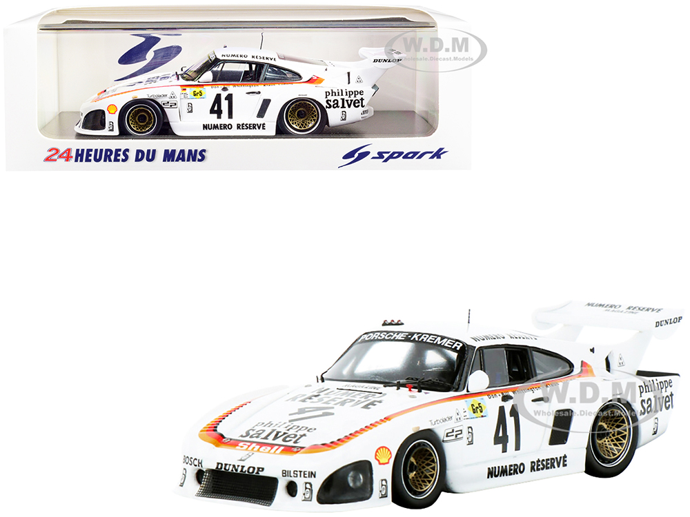 Porsche 935 K3 41 Klaus Ludwig - Don Whittington - Bill Whittington Winner 24H of Le Mans (1979) 1/43 Model Car by Spark
