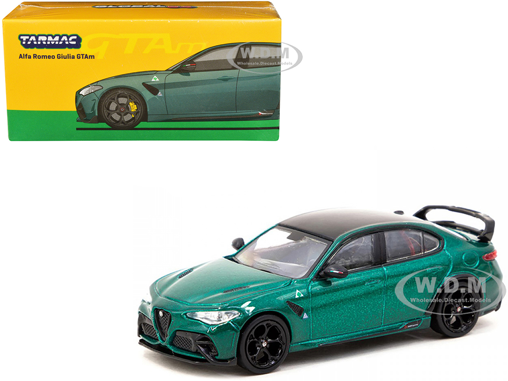 Alfa Romeo Giulia GTAm Green Metallic with Black Top 