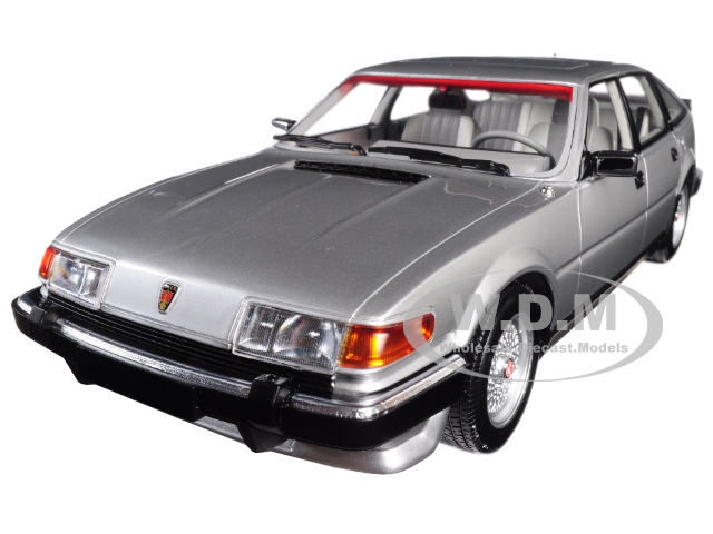 Image of 1986 Rover Vitesse 3.5 V8 Silver 1/18 Model Car by Minichamps