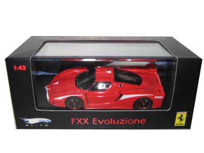 Ferrari Enzo Fxx Evoluzione Red Elite Limited Edition 1/43 Diecast Model Car By Hotwheels