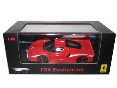Image of Ferrari Enzo FXX Evoluzione Red Elite Limited Edition 1/43 Diecast Model Car by Hotwheels