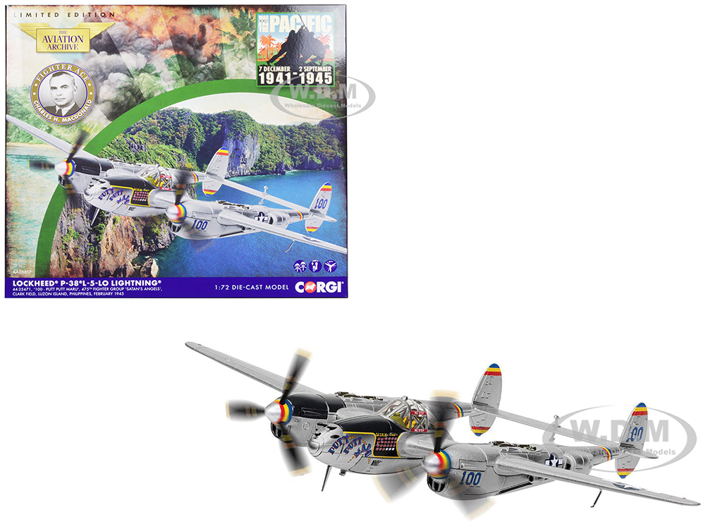 Lockheed P-38 L-5-LO Lightning Fighter Aircraft 