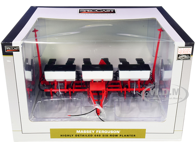 Massey Ferguson 640 Six Row Planter "Classic Series" 1/16 Diecast Model by SpecCast