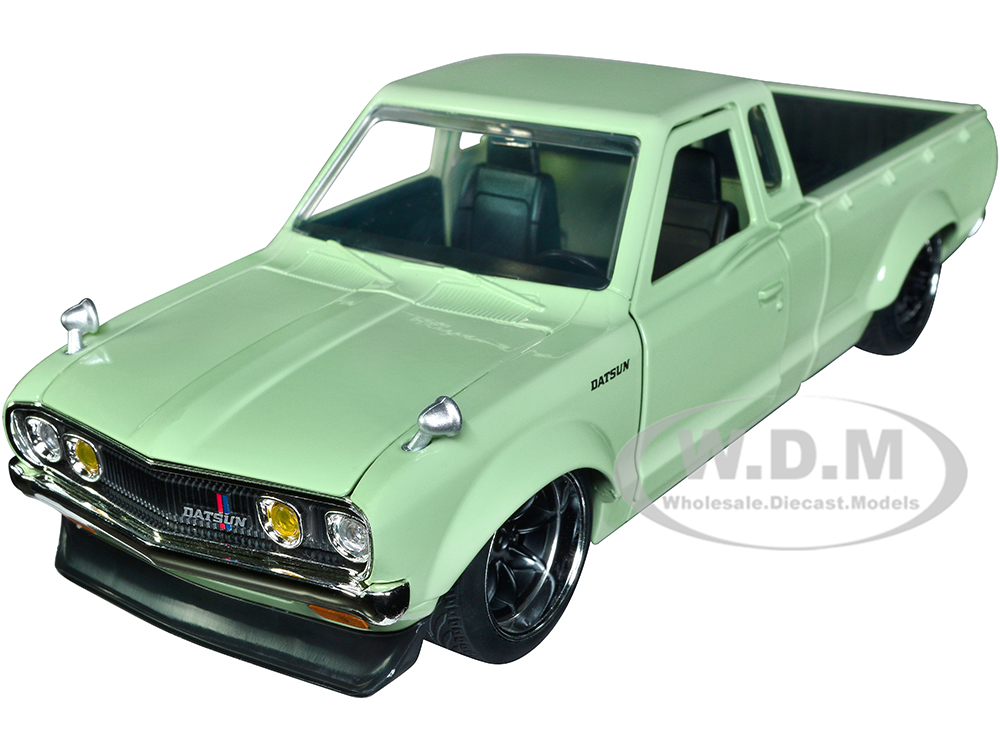 1972 Datsun 620 Pickup Truck Light Green "JDM Tuners" Series 1/24 Diecast Model Car by Jada
