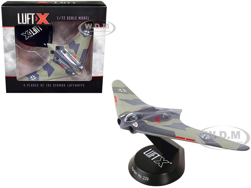 Horten Ho 229 Aircraft 8 Prototype Camouflage "German Luftwaffe" 1/72 Model Airplane by Luft-X