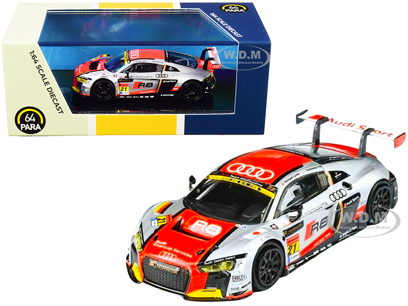 Image of 2015 Audi R8 LMS 21 Team Hitosuyama (2016) 1/64 Diecast Model Car by Paragon