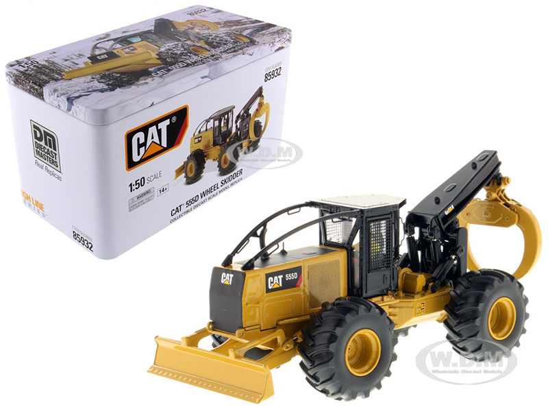 CAT Caterpillar 555D Wheel Skidder with Operator 