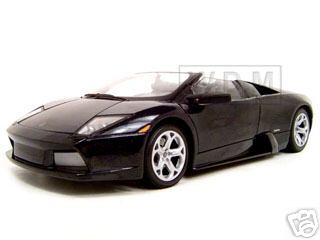 Lamborghini Murcielago Roadster Black 1/18 Diecast Model Car by Motormax