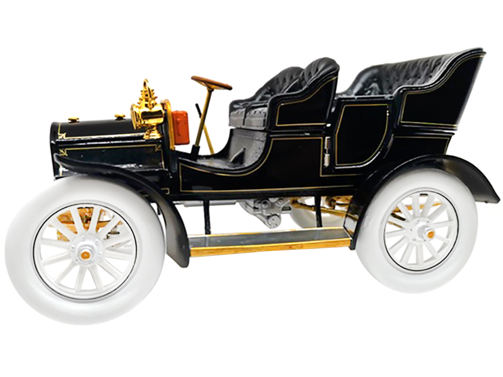 1904 Buick Model B Black 1/18 Diecast Model Car By Sun Star