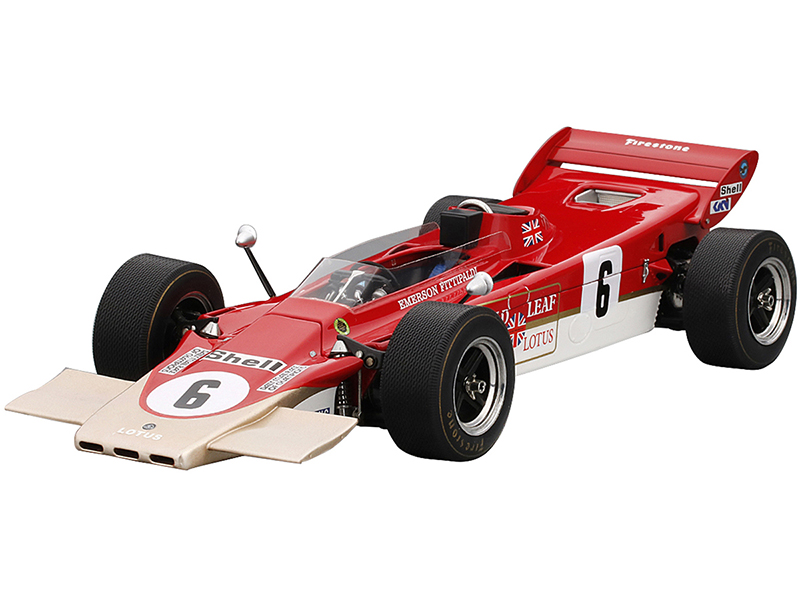Image of Lotus 56B 6 Emerson Fittipaldi (Team Lotus) Race of Champions (1971) Limited Edition to 1200 pieces Worldwide 1/18 Diecast Model Car by True Scale Mi