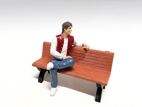 Adam Sitting Figurine for 1/18 Scale Models by American Diorama