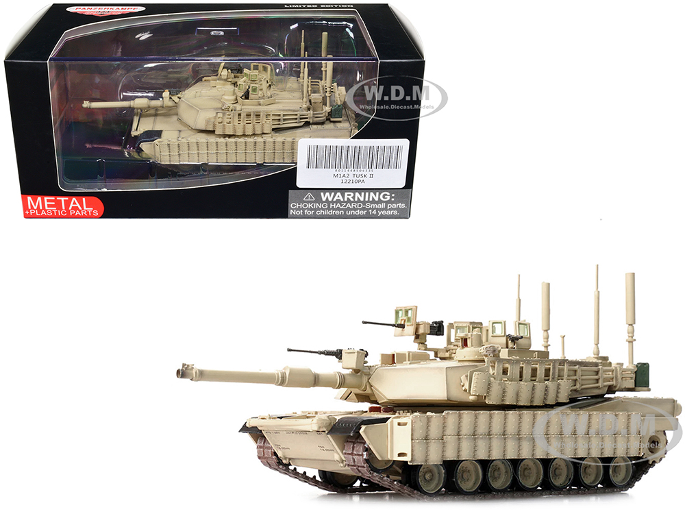 General Dynamics M1A2 Abrams TUSK II MBT (Main Battle Tank) 1st Battalion 22nd Infantry Regiment 1st Brigade 4th Infantry Division Baghdad (2008) Armor Premium Series 1/72 Diecast Model by Panzerkampf