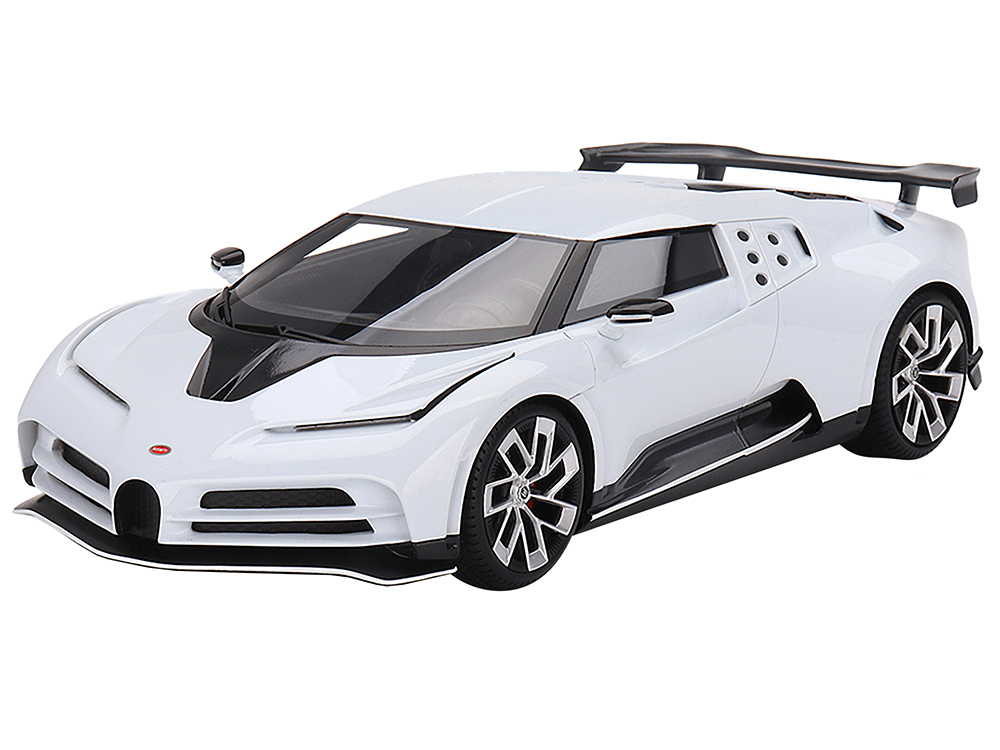 Bugatti Centodieci White 1/18 Model Car by Top Speed