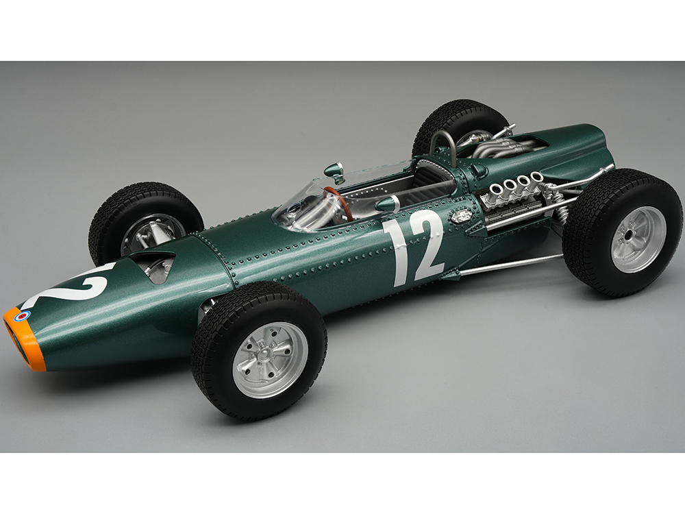 BRM P261 #12 Jackie Stewart Winner Formula One F1 Monaco GP (1966) Mythos Series Limited Edition to 85 pieces Worldwide 1/18 Model Car by Tecnomodel