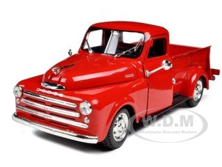 1948 Dodge Pickup Truck Red 1/32 Diecast Model Car by Signature Models
