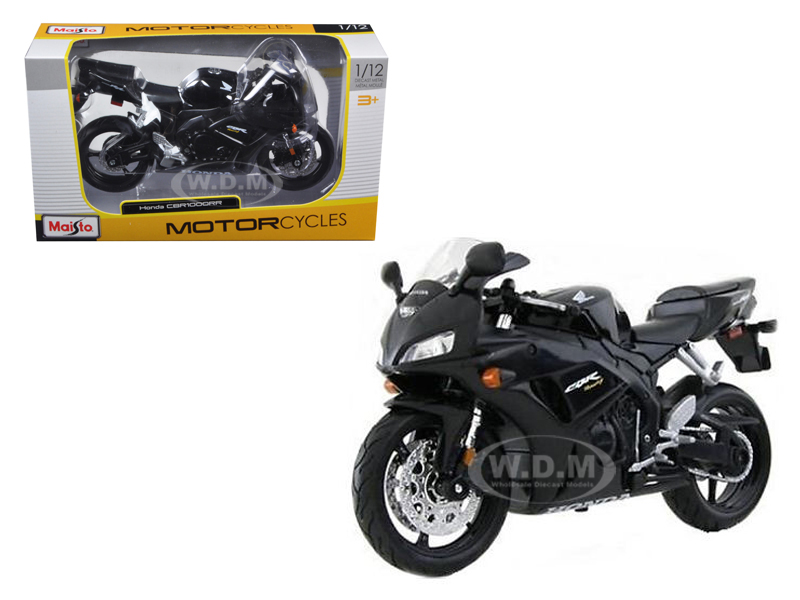 Honda Cbr 1000rr Black Motorcycle 1/12 Model By Maisto