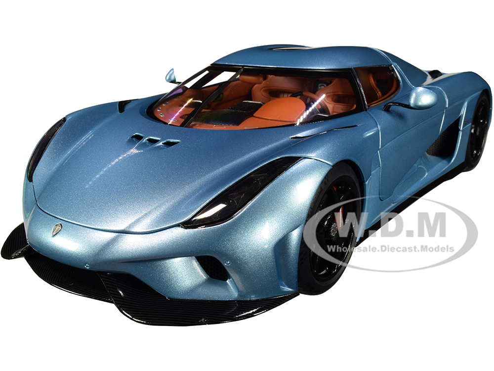 Koenigsegg Regera Horizon Blue Metallic 1/18  Model Car by Autoart