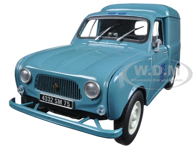 Image of 1965 Renault Fourgonette 4 F4 EDF-GDF 1/18 Diecast Model Car by Norev