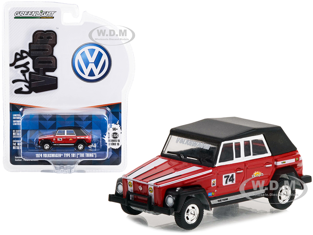 1974 Volkswagen Thing (Type 181) 74 Red 