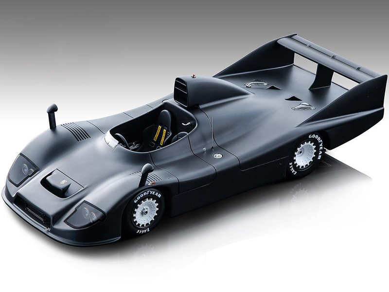 1977 Porsche 936 Matt Black Test Version "Mythos Series" Limited Edition to 60 pieces Worldwide 1/18 Model Car by Tecnomodel