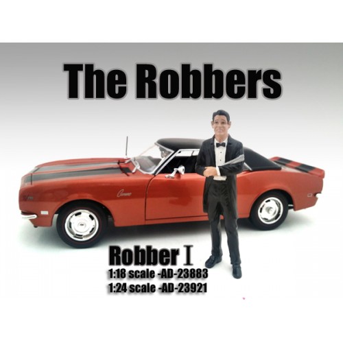 "the Robbers" Robber I Figure For 124 Scale Models By American Diorama